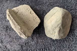 Hoekstuk Flagstone M Olive